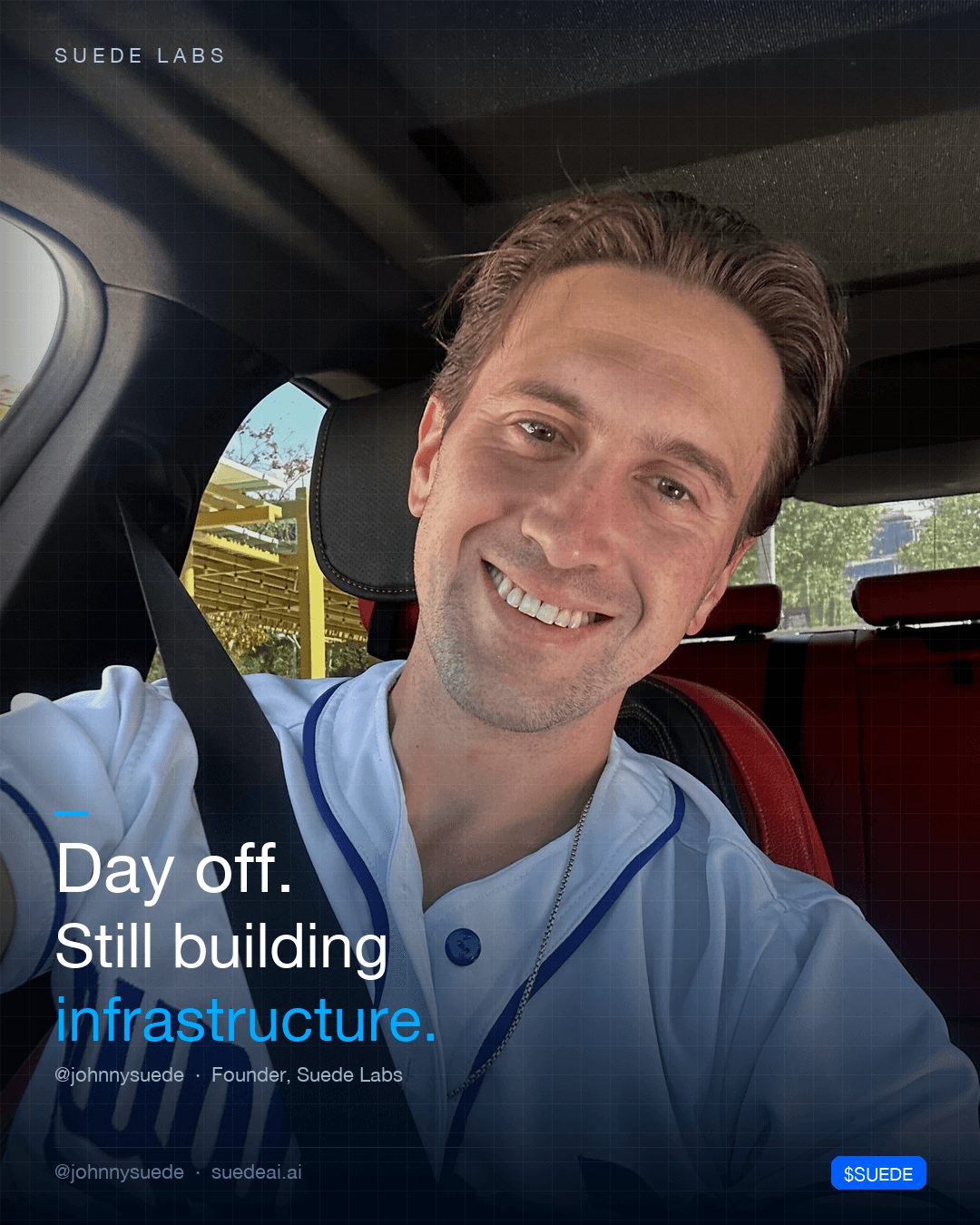 Jason Colapietro: Day off. Still building infrastructure.